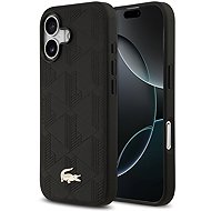 Lacoste PU Nomogramme Gold Logo MagSafe Back Cover for iPhone 17 Black - Phone Cover