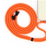 La Coque Francaise Nina Rope strap orange  - Phone Lanyard