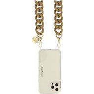 La Coque Francaise Alice phone chain beige mat  - Phone Lanyard