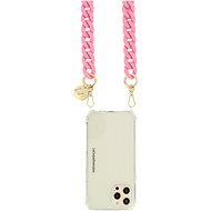 La Coque Francaise Sarah phone chain pink mat - Prívesok na mobil