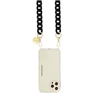 La Coque Francaise Sarah phone chain black mat  - Phone Lanyard