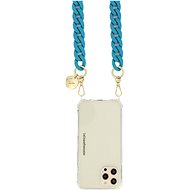 La Coque Francaise Sarah phone chain sky blue mat  - Phone Lanyard