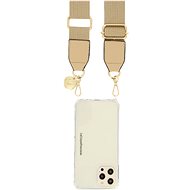 La Coque Francaise Noa adjustable strap beige  - Phone Lanyard