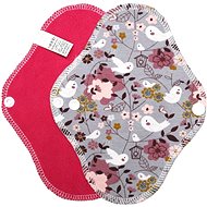 BREBERKY Birds on Grey Intim - Sanitary Pads