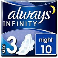 ALWAYS Infinity Night 10 pcs - Sanitary Pads