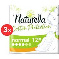 NATURELLA Cotton Protection 3×12 db - Egészségügyi betét