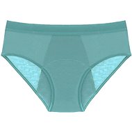 PINKE WELLE Azure Bikini - medium - light blue and light menstruation - Menstruation Underwear
