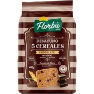 Florbú Desayuno 5 cereales + choco 400 g - Children's Cookies