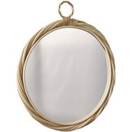 La Factory Matisse round boho mirror, diameter 48 cm - Mirror
