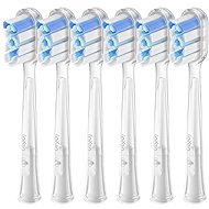 Laifen 2.0 Super-Clean 6 pcs transparent - Toothbrush Replacement Head