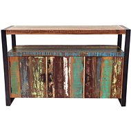 LAKŠMI Retro chest of drawers 140 × 90 × 45 made of recycled mango wood - Mango Old spice - Chest of Drawers