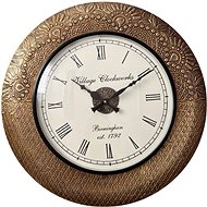 LAKSMI - Indian furniture Wall clock diameter 45 cm, pattern 1 - Wall Clock