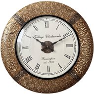 LAKSMI - Indian furniture Wall clock diameter 45 cm, pattern 6 - Wall Clock