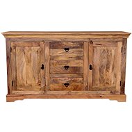 Lakshmi Guru chest of drawers 140 × 90 × 45 in mango wood - Chest of Drawers