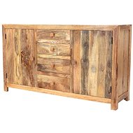 Lakshmi Hina chest of drawers 160 × 90 × 45 in solid mango wood - Chest of Drawers