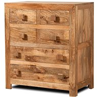 Lakshmi Hina chest of drawers 90 × 120 × 45 in solid mango wood - Chest of Drawers