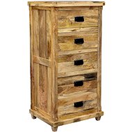 Lakshmi Chest of drawers Devi 60 × 120 × 45 in solid mango wood - Chest of Drawers
