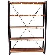 LAKSHMI Retro, recycled mango wood, 140 × 200 × 35 cm - Shelving Unit