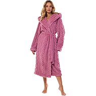 L&L Geo Ladies long bathrobe old pink L - Bathrobe
