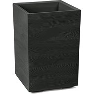 Lamela Flower pot Karo Eco Coffee plate, anthracite, 400 × 400 × 600 mm - Flower Pot