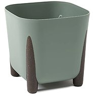 Lamela Flowerpot Frida 29 cm Eco grey-green, square - Flower Pot