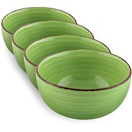 LAMART Set misek 4 ks zelené LT9073 HAPPY - Miska