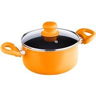 Lamart Casserole Pot, Orange Multicolour, 18cm, LT1031 - Pot