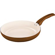 Lamart Set Keramik Pfannen 24 cm, 28 cm und 28 cm Wok eCoLoRe Brown - Set