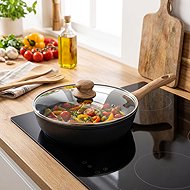 Lamart LT1259 Pan 28 cm with lid natur - Pan