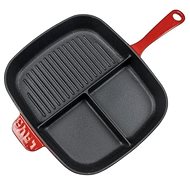 LAVA METAL TRIO cast iron grill pan 26x30 cm - red - Pan