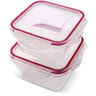 Lamart LT6059 Set of 2 × 0,3 l CLIP square bowls - Food Container Set