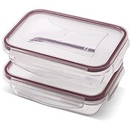 Lamart LT6061 Set of 2 × 0,4 l CLIP rectangle bowls - Food Container Set