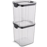 LAMART LT6043 SET OF 2 SQUARE BOWLS - Food Container Set