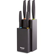 Lamart LT2158 Color Set of knives in block, 5 pcs - Knife Set