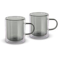 Lamart thermos glass Vaso LT9121 Set tea 350 ml, 2 pcs, black - Glass