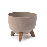 LAMELA ROMA ECO COFFEE O 24 cm mísa na nožkách  - Květináč