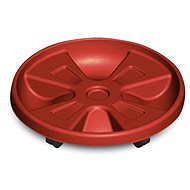 GARDINO Flowerpot bowl with wheels, diameter 35 cm, terracotta - Plant Saucer