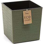 LAMELA Flowerpot JUKA ECO DLUTO - 30 x 30cm, height 31cm, green - Flower Pot