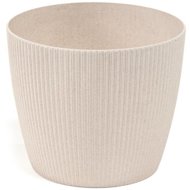 LAMELA Květináč MAGNOLIA ECO JUMPER, průměr 22 cm, bílý - Flower Pot