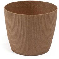 LAMELA Květináč MAGNOLIA ECO JUMPER, průměr 22 cm, natur - Flower Pot