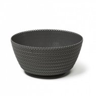 LAMELA Květináč - žardinka JERSEY, 300 mm, antracit - Flower Pot