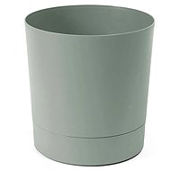 Lamela Flowerpot AURA + bowl 38 cm, grey - green - Flower Pot