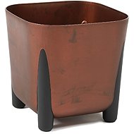 Lamela Flowerpot FRIDA 36 cm, square, copper - Flower Pot
