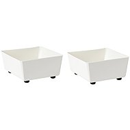 Lamela Flower bowl SAGA 28 × 28 cm, beige, set of 2 - Flower Pot