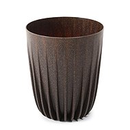 Lamela Flower pot MIRA diameter 30 cm, coffee espresso - Flower Pot