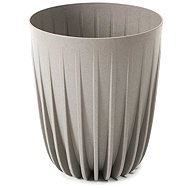 Lamela Flowerpot MIRA diameter 30 cm, wood grey - Flower Pot