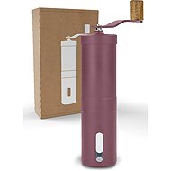 Lambda Coffee Hand coffee grinder stainless steel, ceramic caliper red - Coffee Grinder