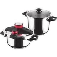 LAMART STEAM LT1230 Pressure cooker 4+7 l - Cookware Set