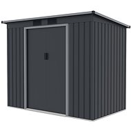 LANIT PLAST Garden house Halle 74, anthracite - Garden Shed