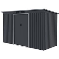LANIT PLAST Garden house Halle 94, anthracite - Garden Shed